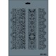 RİCH DANTEL STENCIL 901 25x35 cm