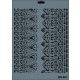 RİCH DANTEL STENCIL 907 25x35 cm